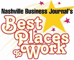 Logo of Nashville Business Journal's Best Places to Work