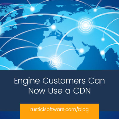 Engine customers can now use a cdn