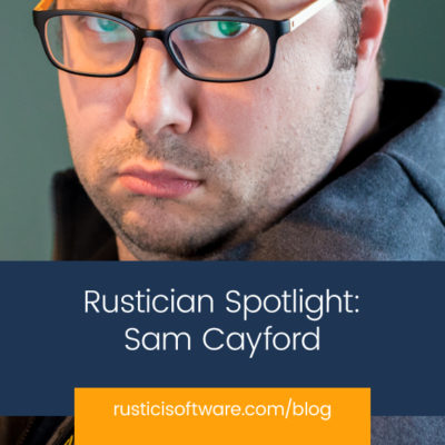 Rustician Spotlight: Sam Cayford