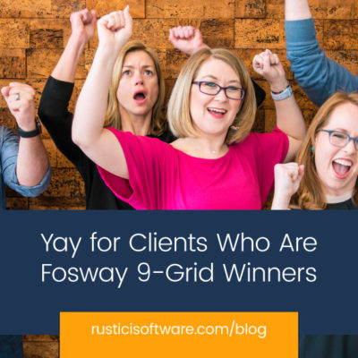 Yay for clients who are fosway 9-grid winners