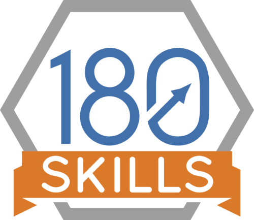 180 Skills logo