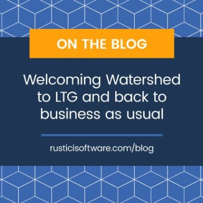 Welcoming Watershed to LTG family