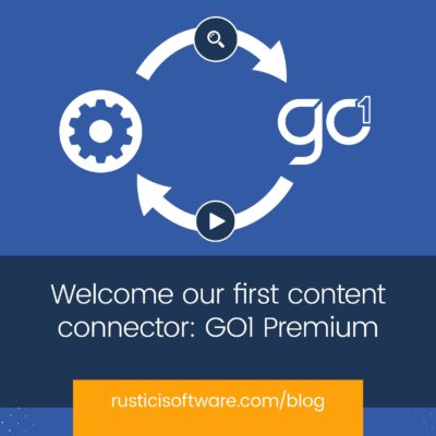 Rustici blog First content connector GO1 Premium