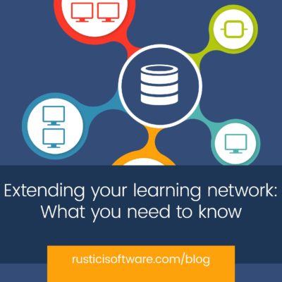 Rustici blog extending your learning network