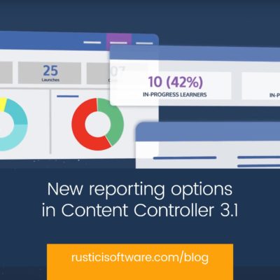 Rustici blog Content Controller 3.1