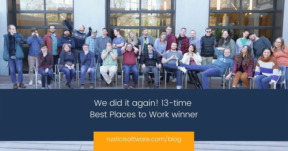 We did it again! 13-time Best Places to Work winner