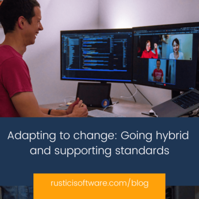 Rustic blog Adapting to a change: Going hybrid and supporting standards