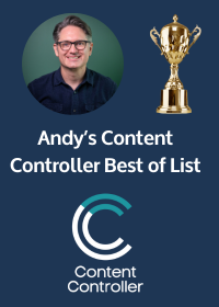 Andy's Content Controller Best Of List - Webinar