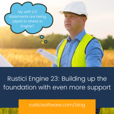 Rustici Engine 23 Building up the foundation with even more support