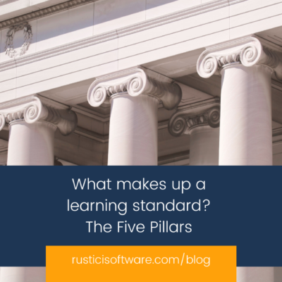 The Five Pillars of learning standards blog
