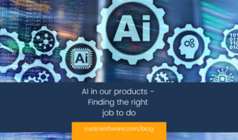 AI in our products - finding the right job to do - Rustici Software blog