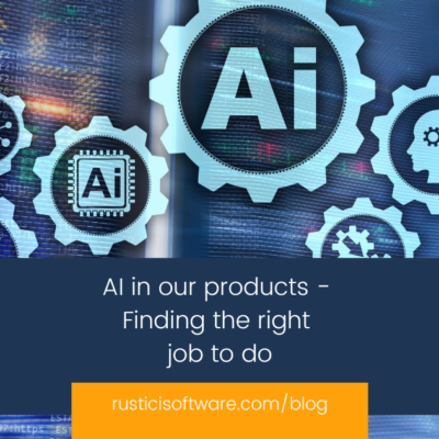 AI in our products - finding the right job to do - Rustici Software blog