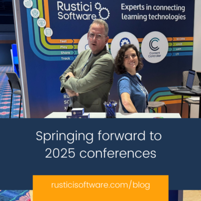 Springing forward to 2025 conferences blog cover image