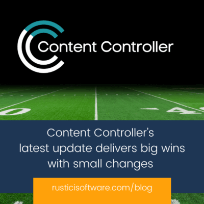Content Controller’s latest update delivers big wins with small changes