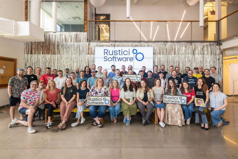 Team photo of the Rustici employees