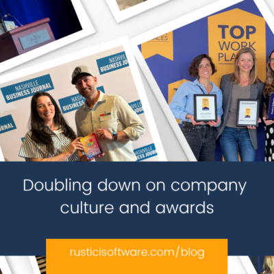 Doubling down on company culture and awards