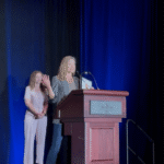 Tammy Rutherford accepting the 2026 Best Places to Work award