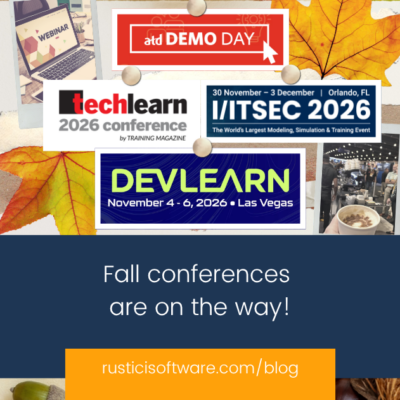 Fall conferences are on the way blog